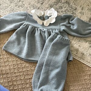 Cozy Kids Matching Set in Gray